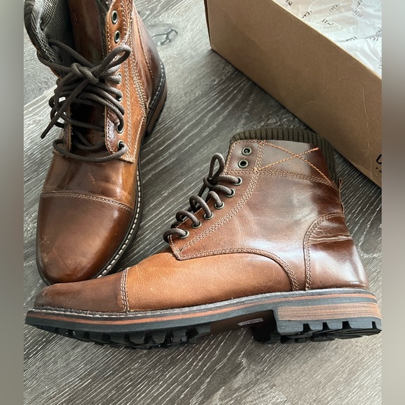 Crevo Chestnut Leather Mens Boots size 13 - Picture 4 of 9